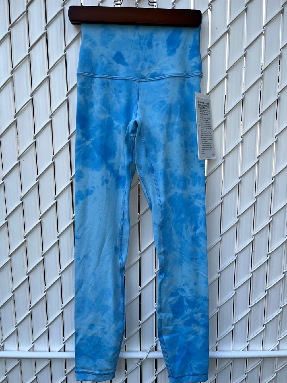 lululemon athletica Blue Tie-Dye High-Rise Leggings